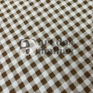 Malha Suede Estampada - Xadrez 4
