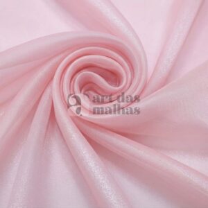 Organza - Rosa Claro