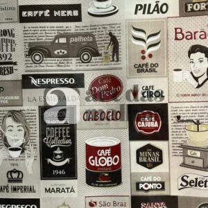 Toalha Plástica - Café 1