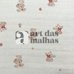 Fralda Digital - Coelhinho Bege 2