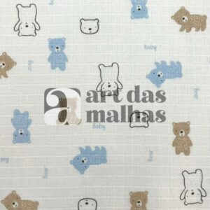 Fralda Digital - Ursinho Azul 1